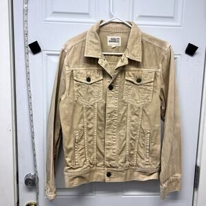 QUALITY DURABLES Jean Jacket - Size S - Y2K Streetwear Workwear INDIE NOC3831